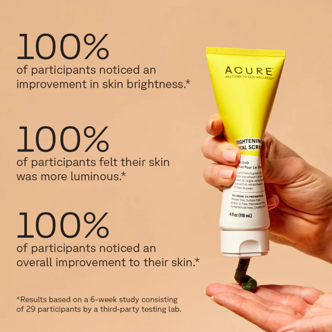 ACURE - BRIGHTENING FACIAL SCRUB - 118ml - Image 7