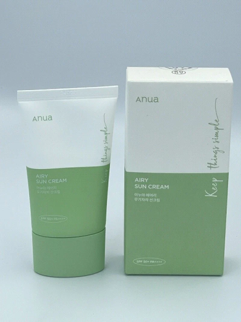 ANUA - Airy Sun Cream SPF50+ PA++++ - 50ml - Image 4