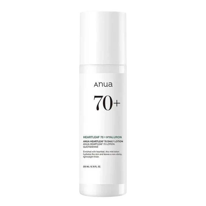ANUA - HEARTLEAF 70 DAILY LOTION - 200ml - Image 3