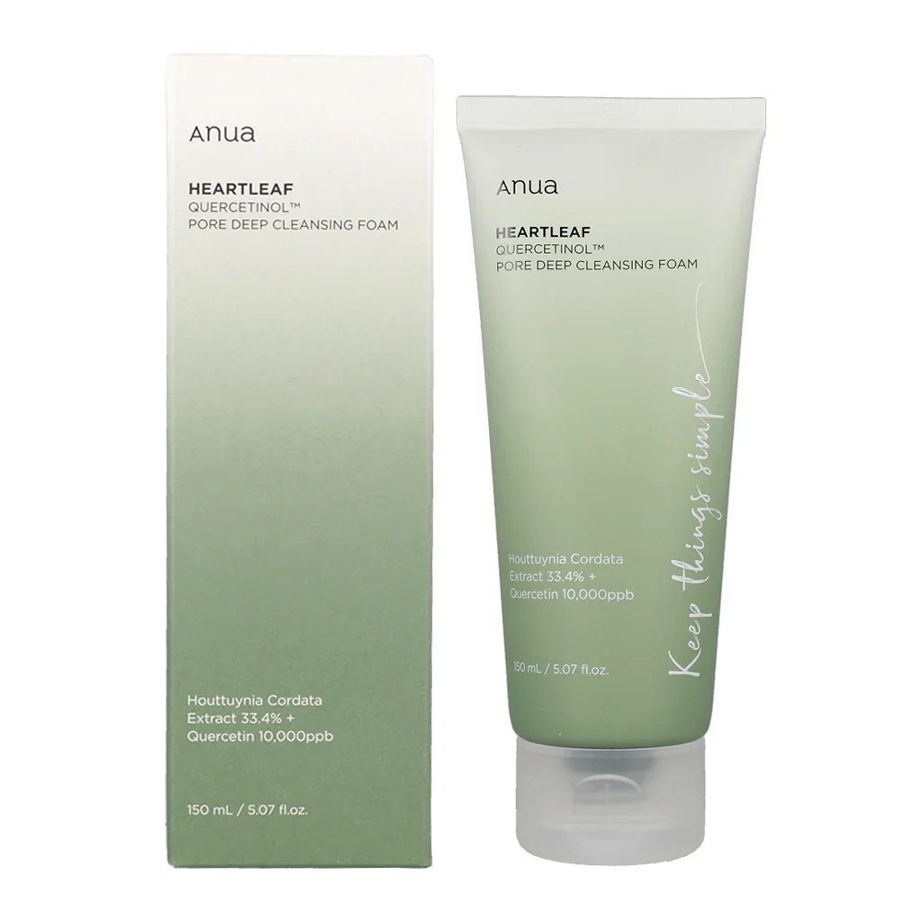 ANUA - Heartleaf Quercetinol Pore Deep Cleansing Foam - Mousse nettoyante - 150ml - Image 6
