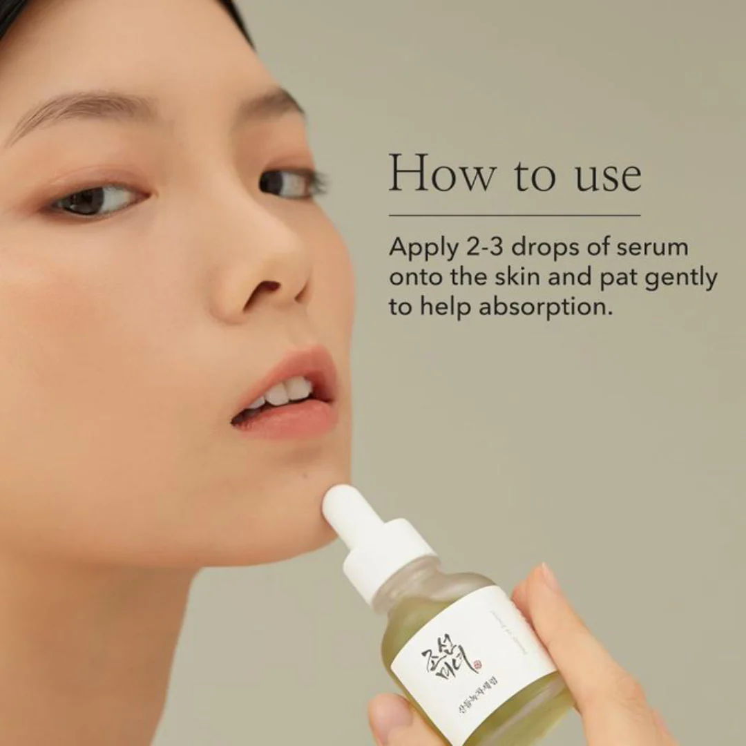 BEAUTY OF JOSEON - Calming Serum Green Tea + Panthenol - 30ml - Image 6