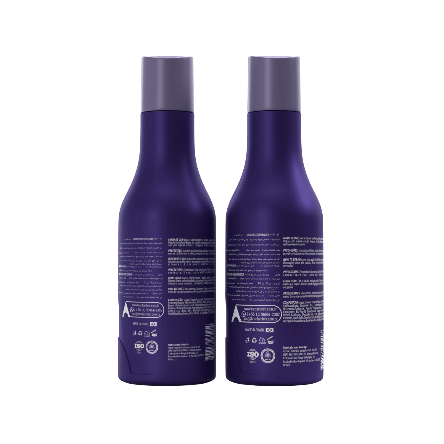 BLOND VEGAN SHAMPOO ET CONDITIONER 300ML - Image 4