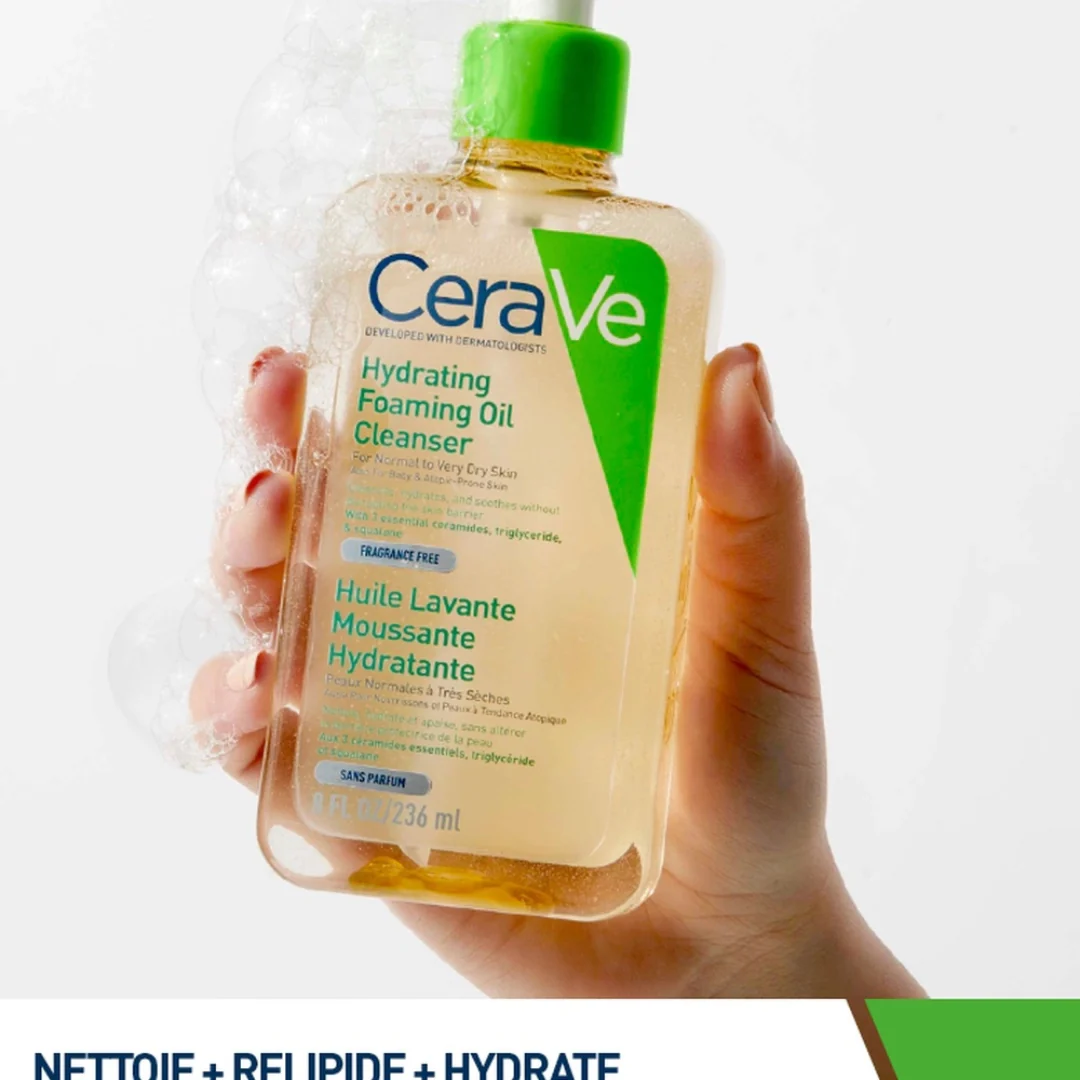 CeraVe Huile Lavante Moussante Hydratante - 473 ml - Image 3