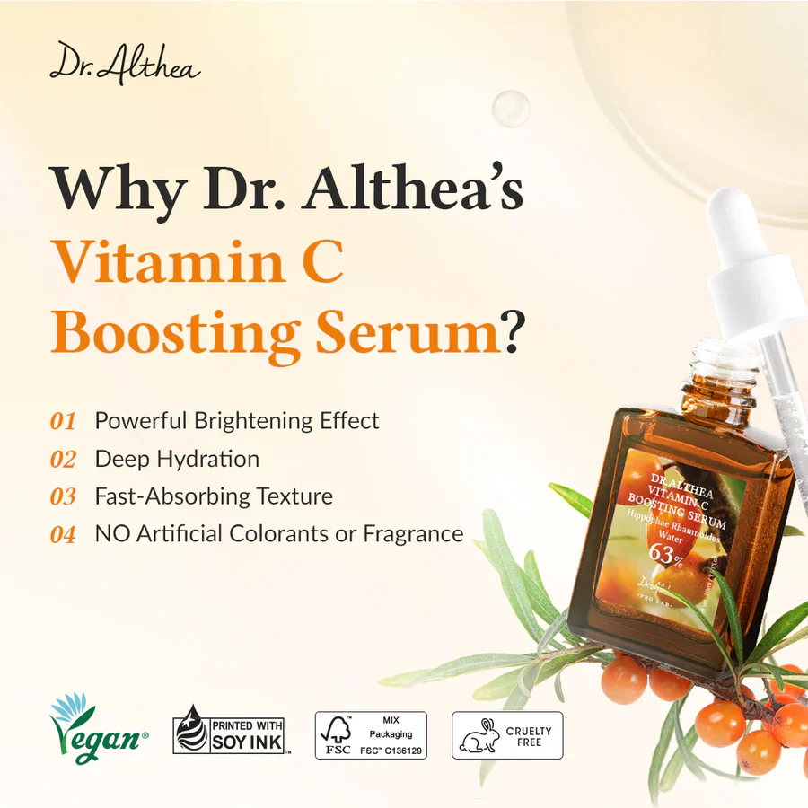 Dr.Althea – Sérum Boostant à la Vitamine C 63% – 30ml - Image 4