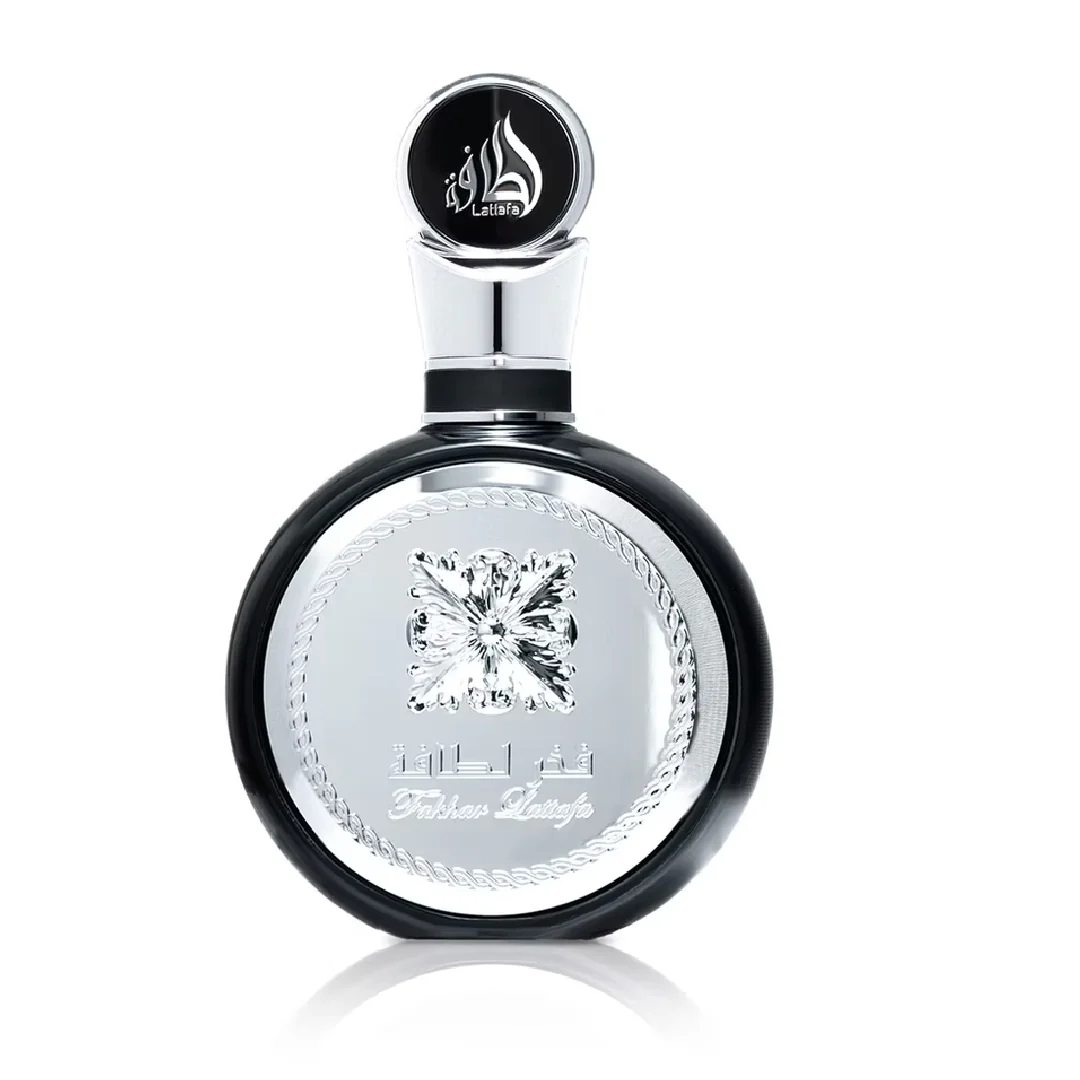 FAKHAR LATTAFA SILVER MEN EAU DE PARFUM Pour Homme - 100ml - Image 4