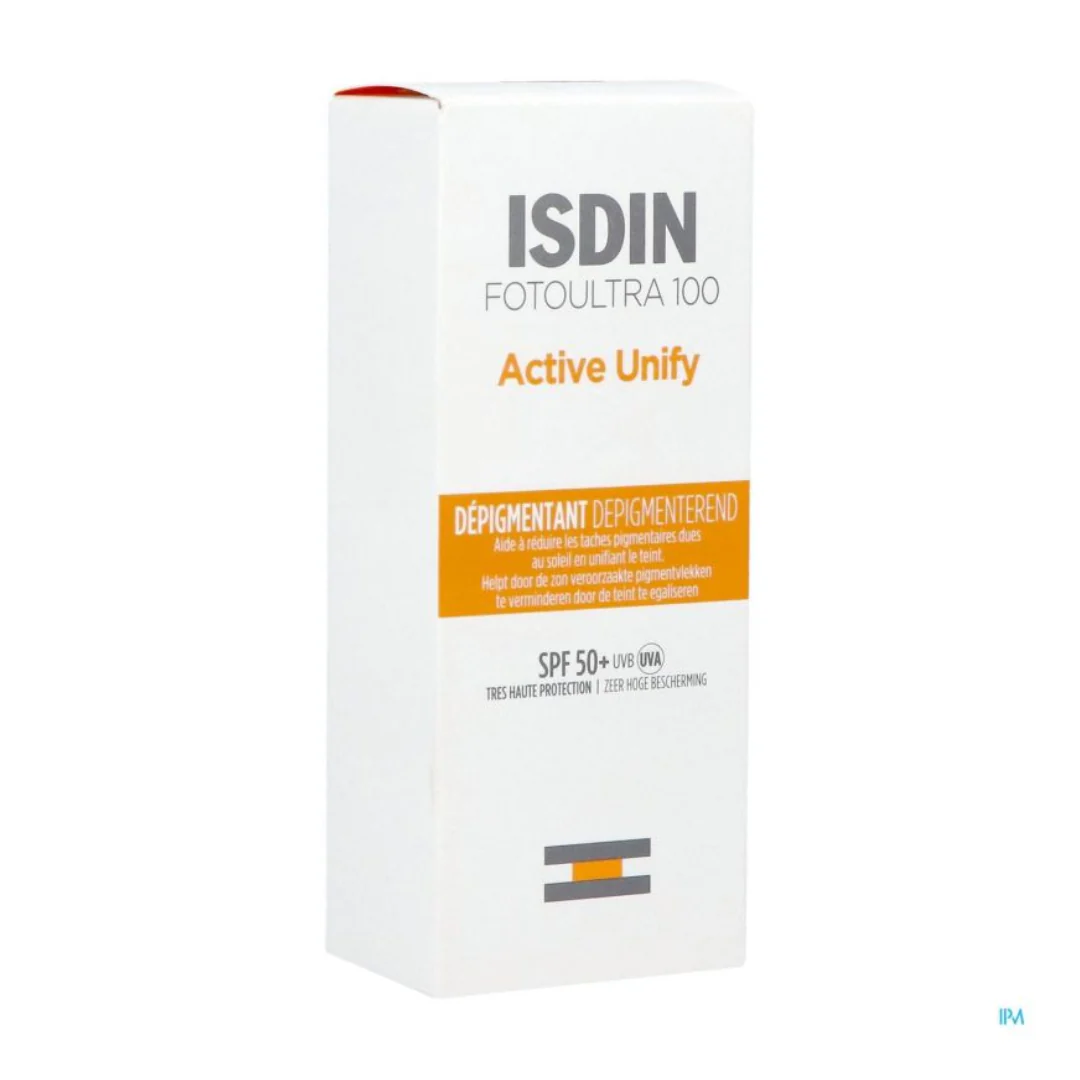 ISDIN FotoUltra 100 Active Unify Dépigmentant Spf50+ | 50 ML - Image 3